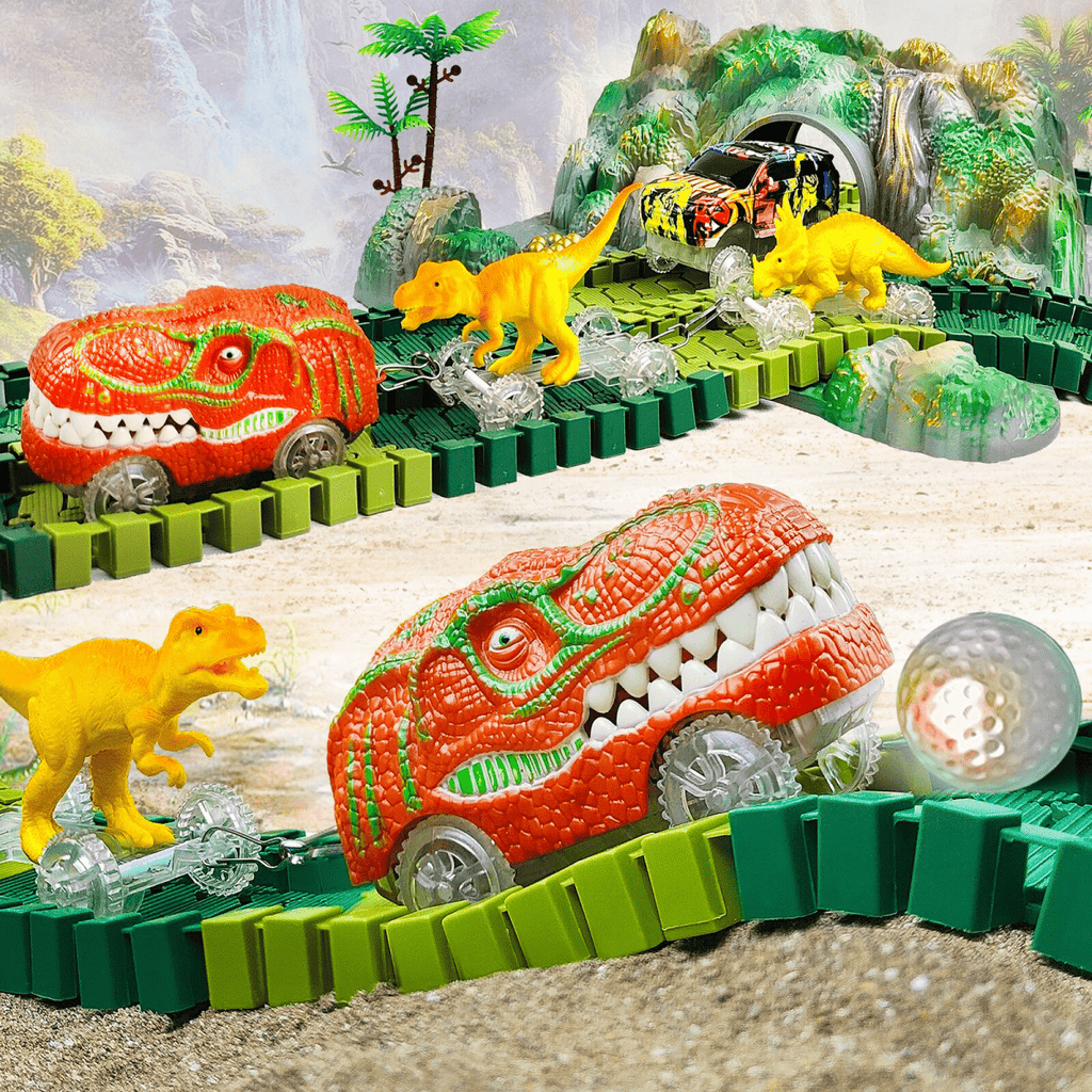 Jurassic Track Adventure Interactive Dino Train Game For Kids Aged 3 And Up | Temsk
