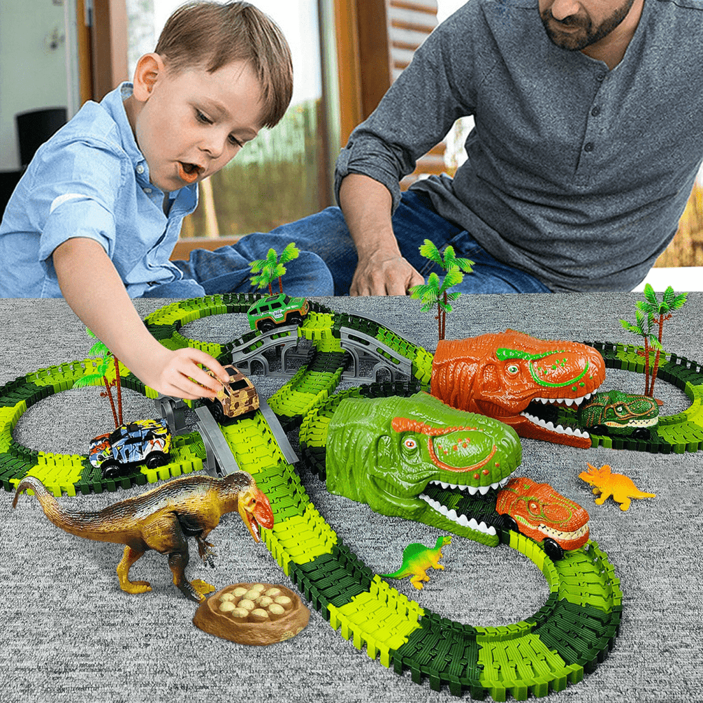 Jurassic Track Adventure Interactive Dino Train Game For Kids Aged 3 And Up | Temsk