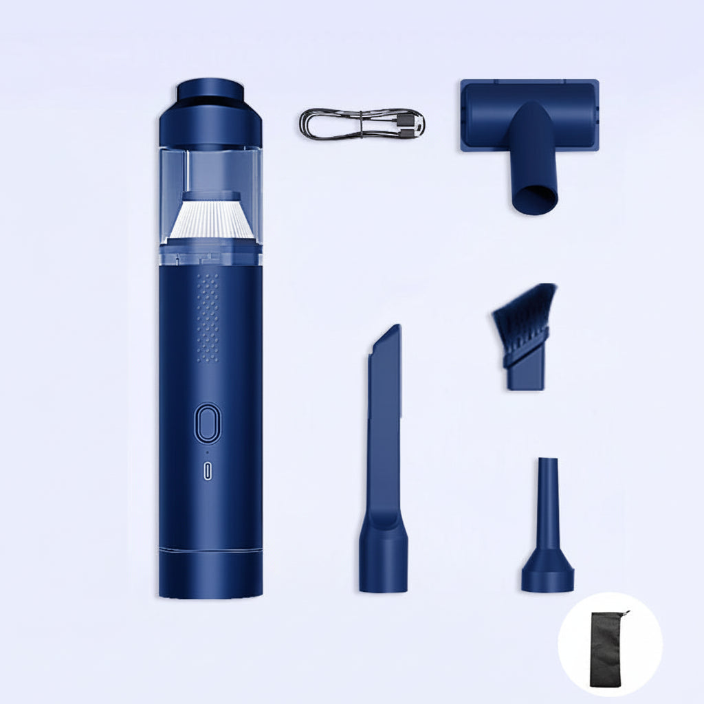 Compact Cordless Handheld Car Vacuum For Quick Auto Interior Cleaning | Temsk