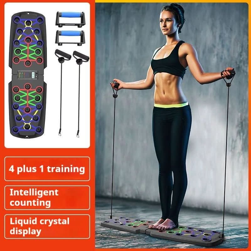 CoreFlex Compact Home Fitness Set For Strength Training And Full-Body Workouts | Temsk