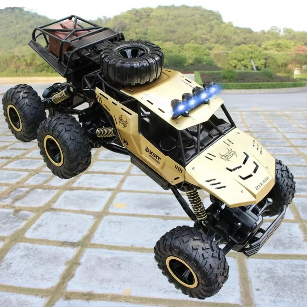 TrailRover 6WD Remote-Controlled Monster Truck For Powerful Off-Road Driving Fun | Temsk