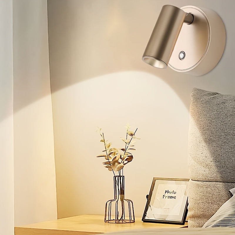 Wiederaufladbare magnetische Wandleuchte mit Touch-Steuerung und kabellosem Design | Temsk