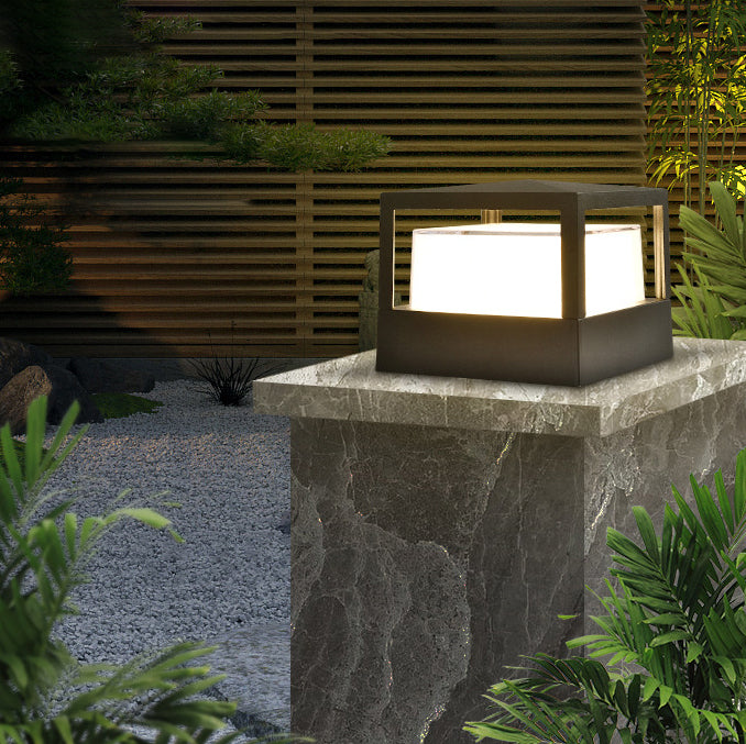 Outdoor LED-Rasenleuchte mit industriellem wasserdichtem Aluminiumzylinder | Temsk