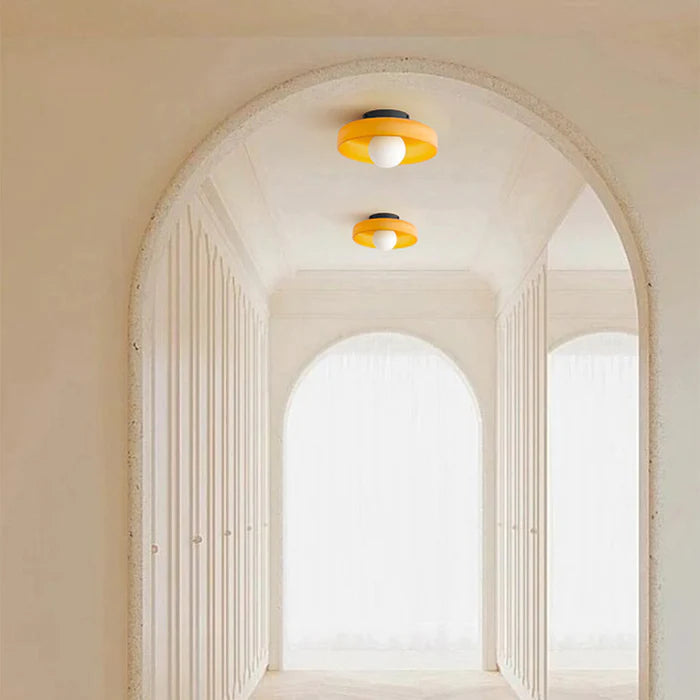 Moderne rund loftslampe til moderne indretning | Temsk
