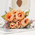Artificial Peony Mothers Day Bouquet For Home Decor | Temsk
