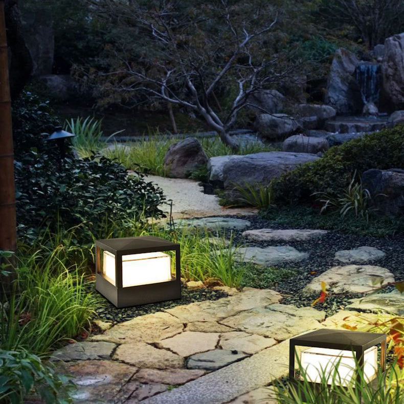 Outdoor LED-Rasenleuchte mit industriellem wasserdichtem Aluminiumzylinder | Temsk