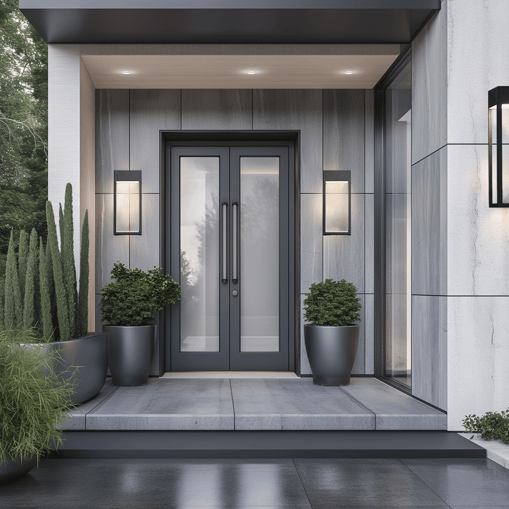 Nysa Nordic Outdoor Wall Light LED Garden Lamp For Patio Decor | Temsk