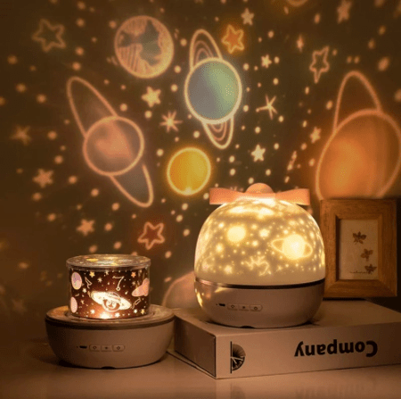 LunaGlow Sphere Magical Star Projector For Kids Room | Temsk