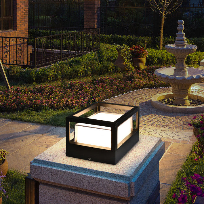 Outdoor LED-Rasenleuchte mit industriellem wasserdichtem Aluminiumzylinder | Temsk
