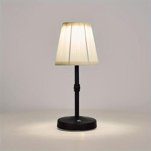 Cordless Touch-Activated LED Table Lamp In Antique Brass By Temsk