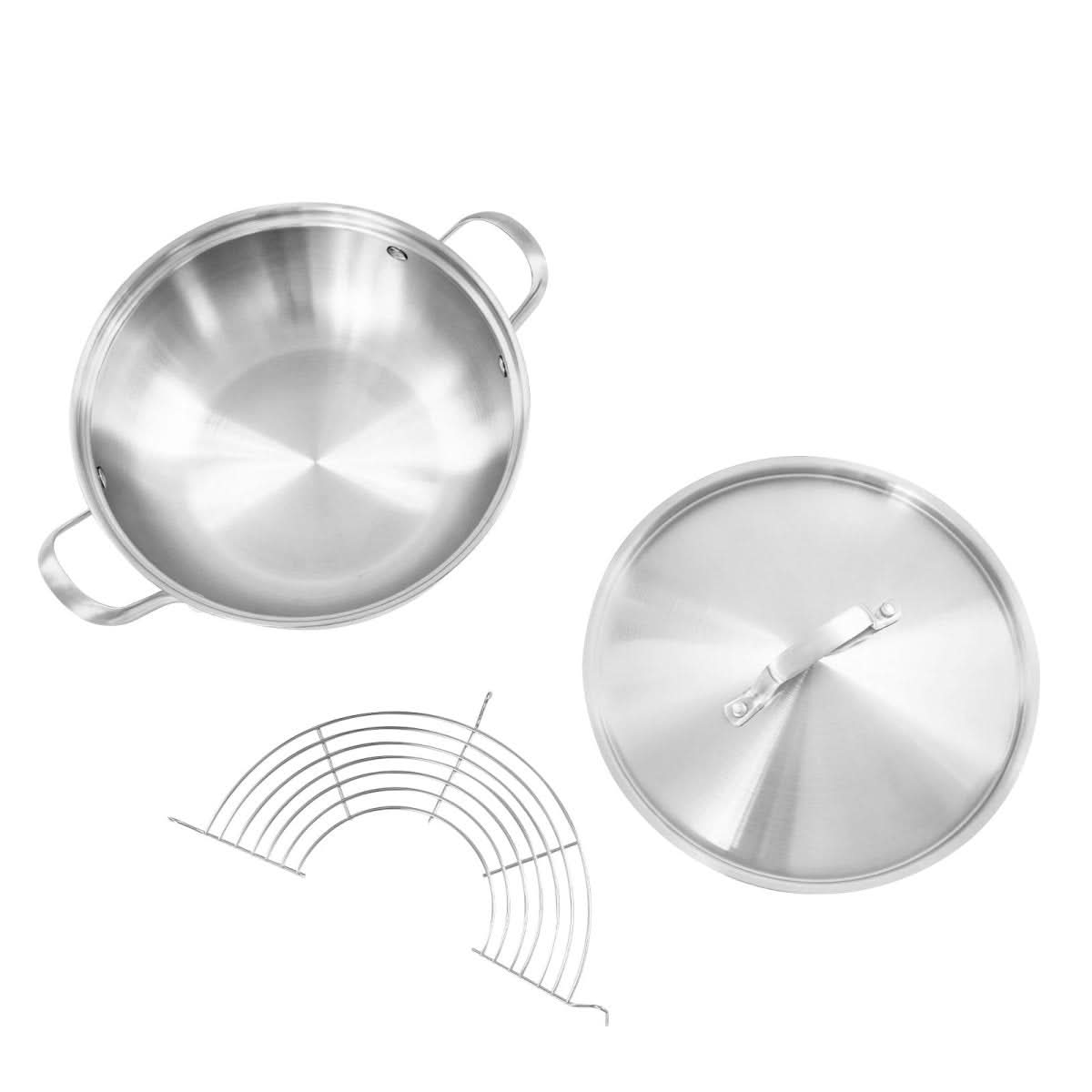 NovaCook Universal Stainless Steel Cooking Pot With Lid For All Stove Types | Temsk