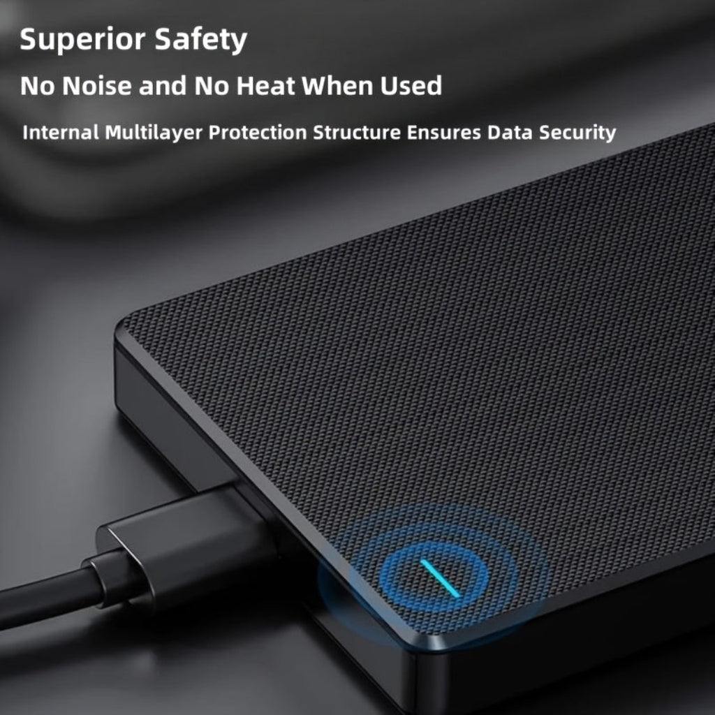 4TB Portable SSD External Drive For PC USB Storage | Temsk