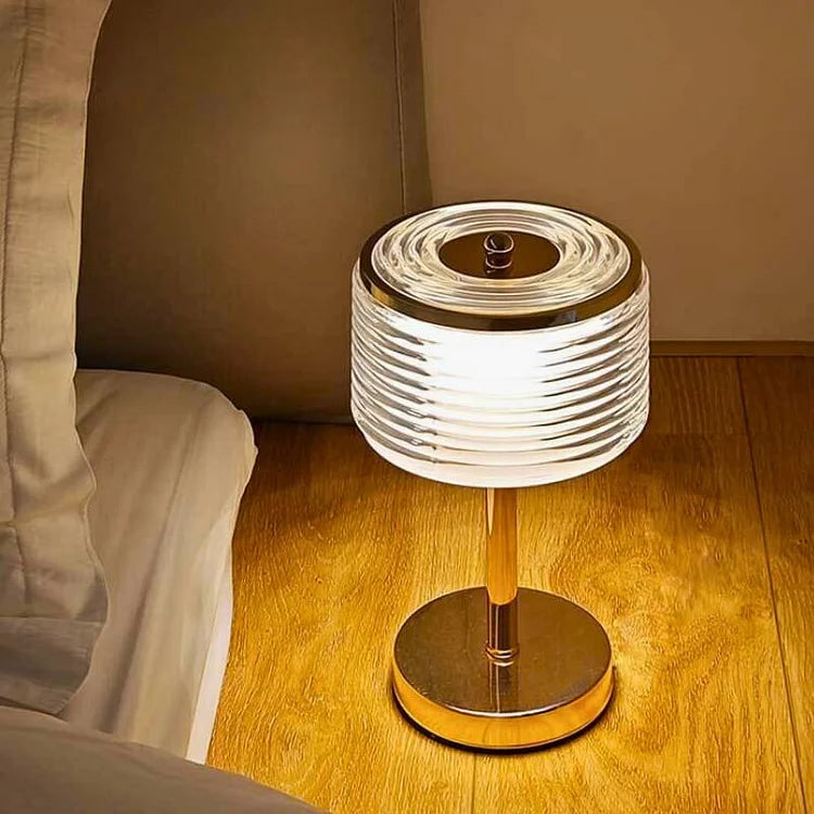 AeroNova Minimalist LED Ring Table Lamp With Soft Glow | Temsk