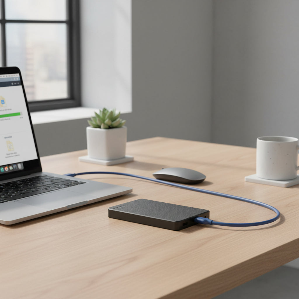 Compact Portable SSD For Fast USB 3.0 Storage And Daily Backup | Temsk