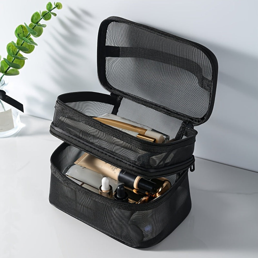 Cestovní organizér na make-up pro kosmetiku a potřeby péče o pleť | Temsk