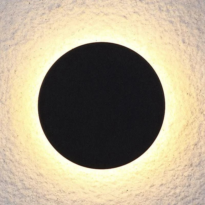 Orra Outdoor Wall Light Minimalist LED Wall Fixture Round Or Square IP65 | Temsk