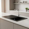 FormaLine 50 Ceramic Washbasin In Chromite Finish, Robust And Elegant | Temsk
