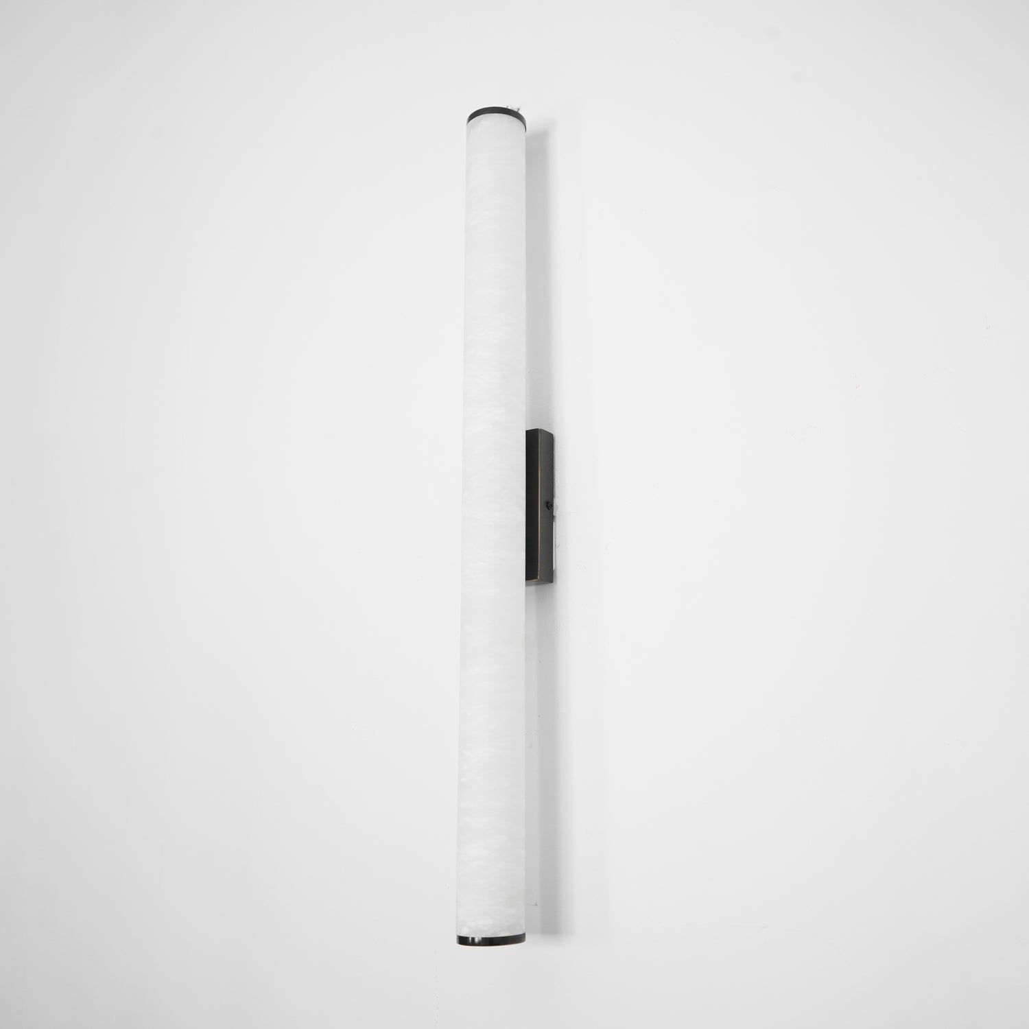 LED Wall Sconce With Alabaster Tube Design, 1 Light | Temsk