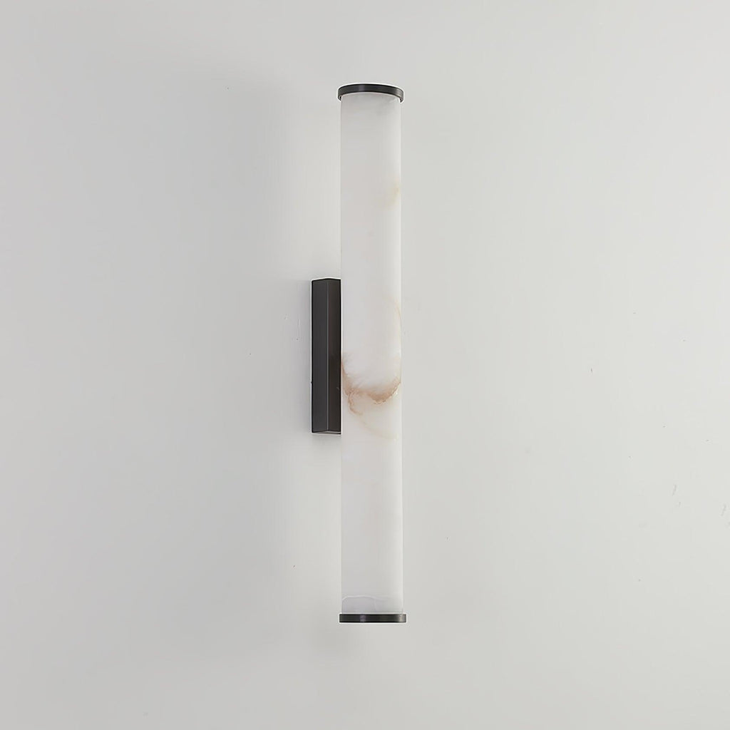 LED Wall Sconce With Alabaster Tube Design, 1 Light | Temsk