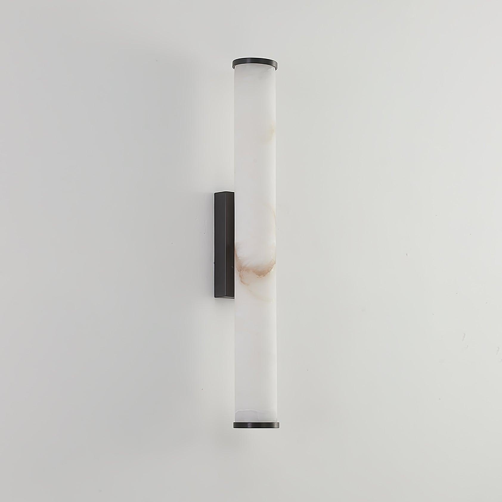 LED Wall Sconce With Alabaster Tube Design, 1 Light | Temsk