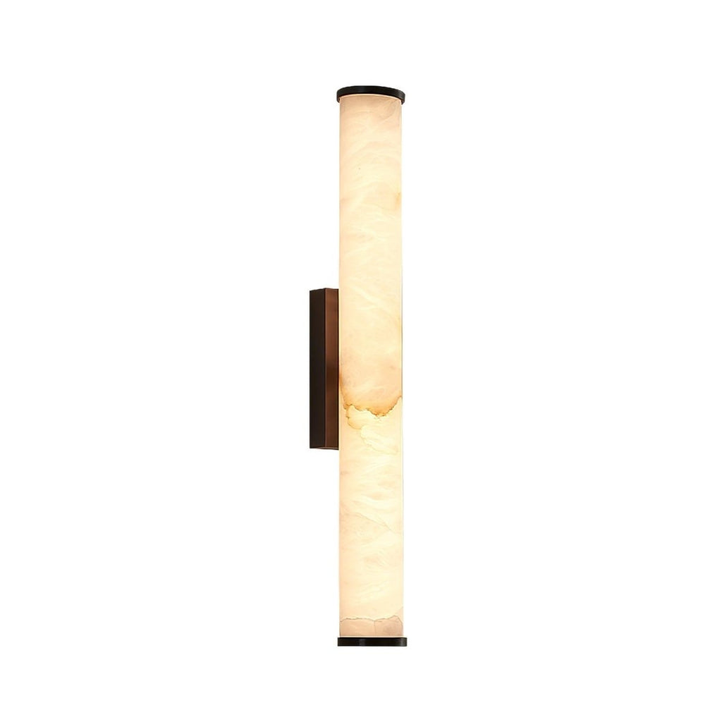 LED Wall Sconce With Alabaster Tube Design, 1 Light | Temsk