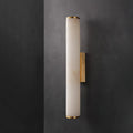 LED Wall Sconce With Alabaster Tube Design, 1 Light | Temsk