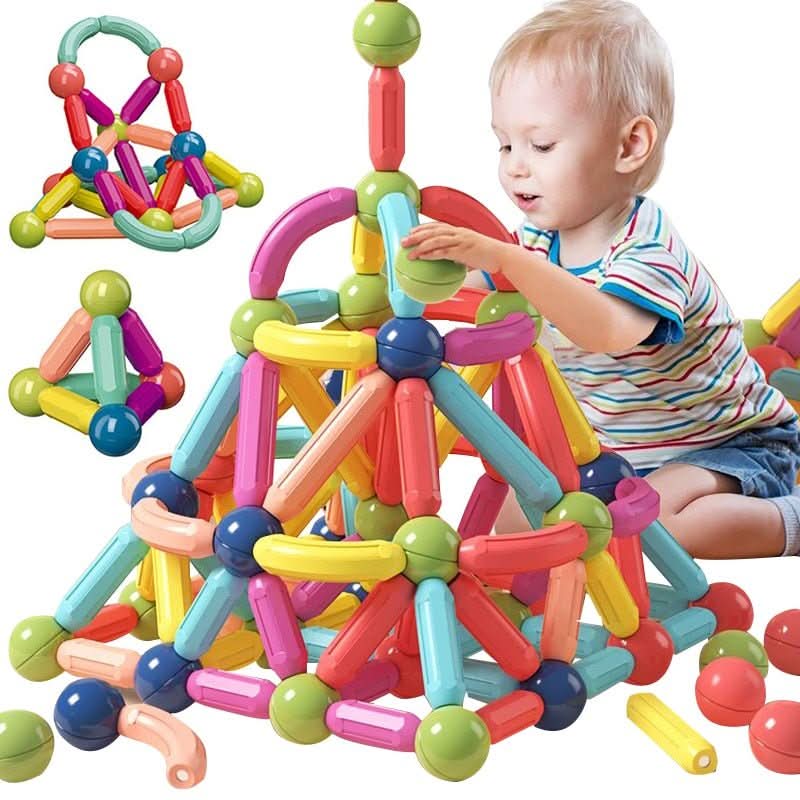 NovaStix Magnetic Creative Sticks For Imaginative Building | Temsk