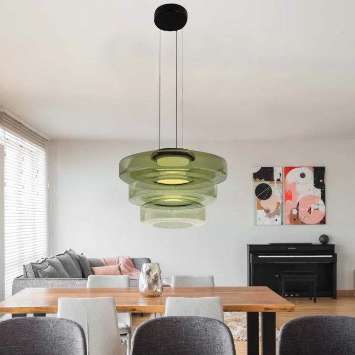 Bauhaus Glas-Pendelleuchte für Küche und Essbereiche | Temsk
