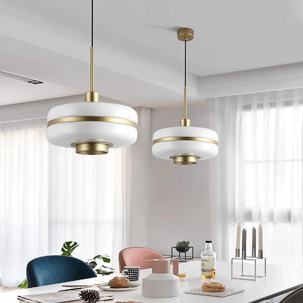 Nordic Glass And Metal Pendant Lamp By Nyra With Warm LED Glow | Snurv | Temsk