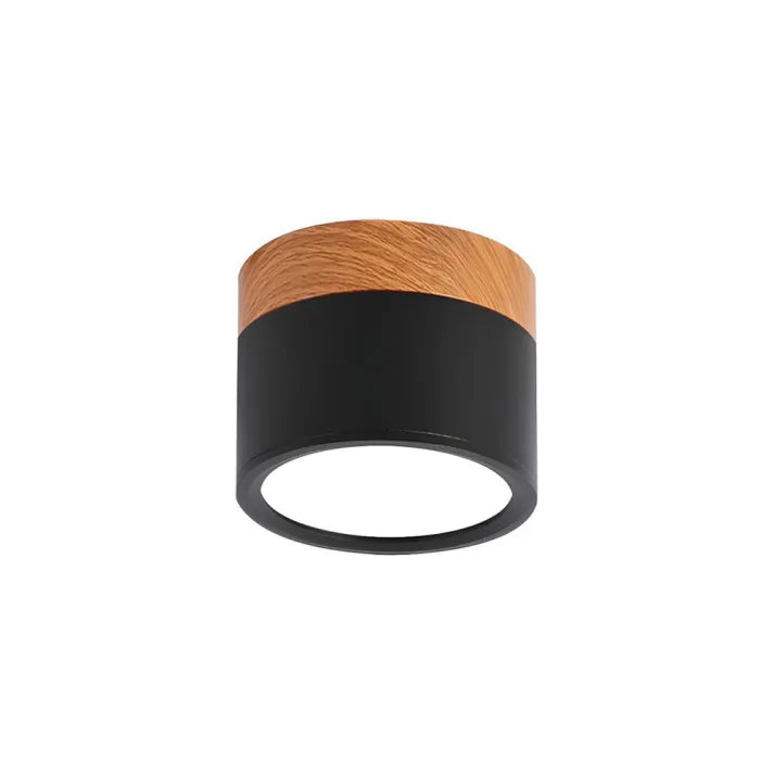 Virel Nordic LED Ceiling Light Minimalist Cylindrical Fixture | Snurv | Temsk