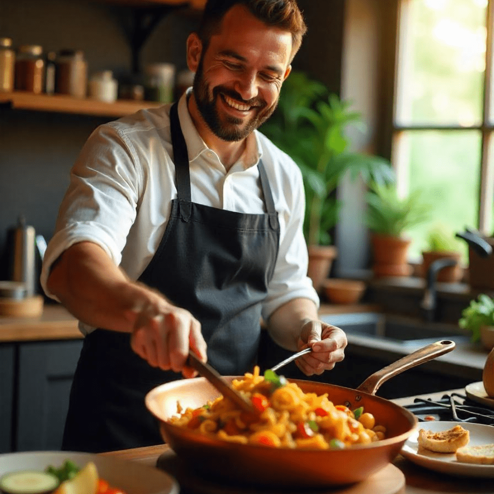 CopperCraft Pro Pan With Nonstick Coating And Even Heat Distribution | Temsk
