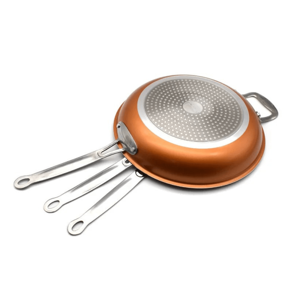 CopperCraft Pro Pan With Nonstick Coating And Even Heat Distribution | Temsk