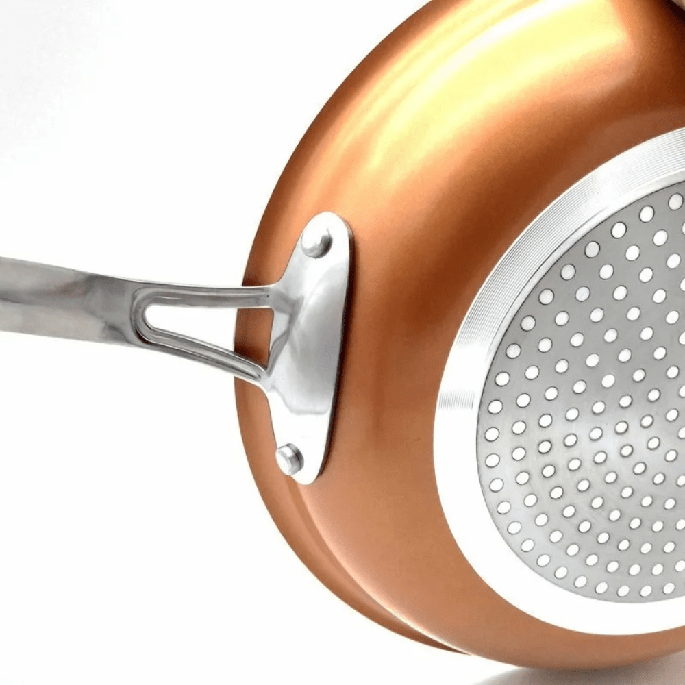 CopperCraft Pro Pan With Nonstick Coating And Even Heat Distribution | Temsk