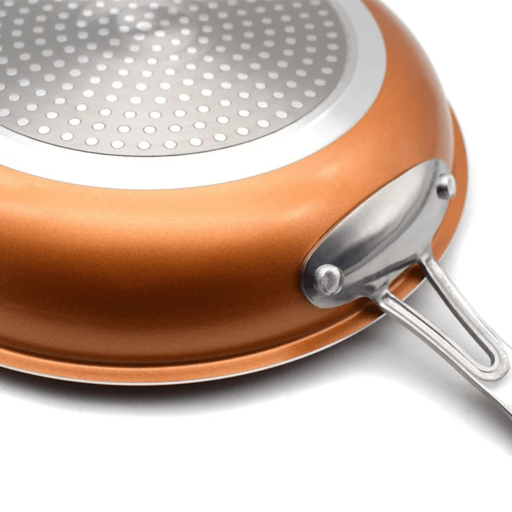 CopperCraft Pro Pan With Nonstick Coating And Even Heat Distribution | Temsk