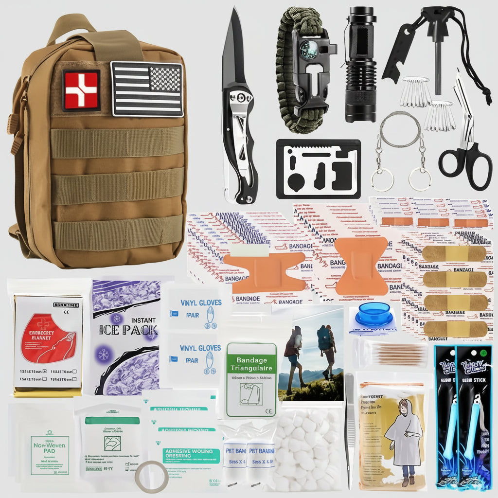 Taktischer Survival-Rucksack mit batteriebetriebenem Multifunktionswerkzeug für Outdoor | Temsk