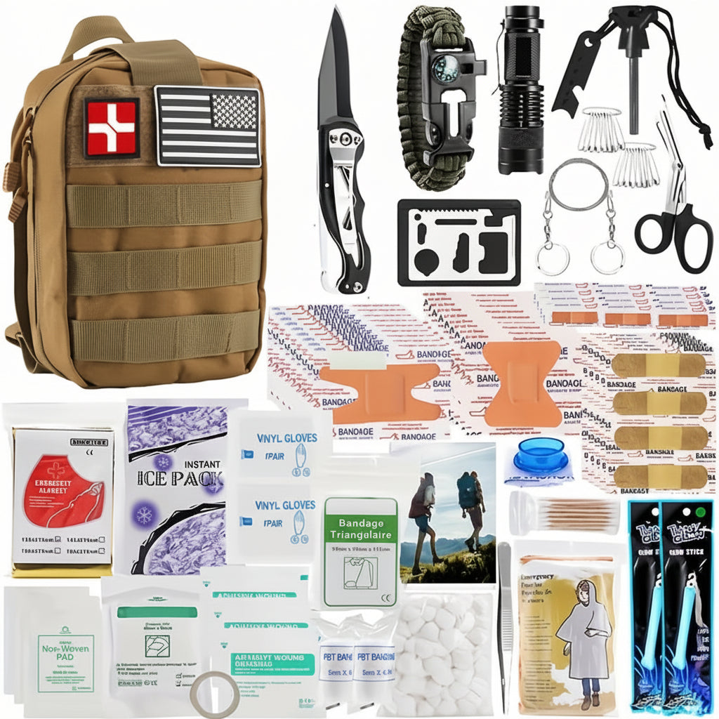 Taktischer Survival-Rucksack mit batteriebetriebenem Multifunktionswerkzeug für Outdoor | Temsk