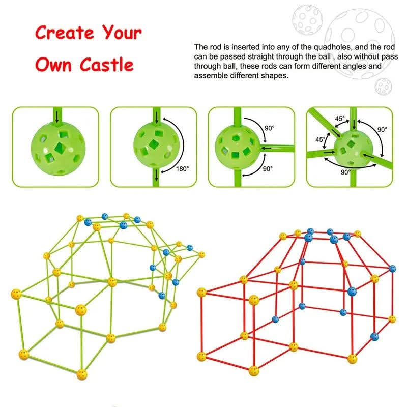 DreamForge Creative Tent For Playful Learning And Building | Temsk