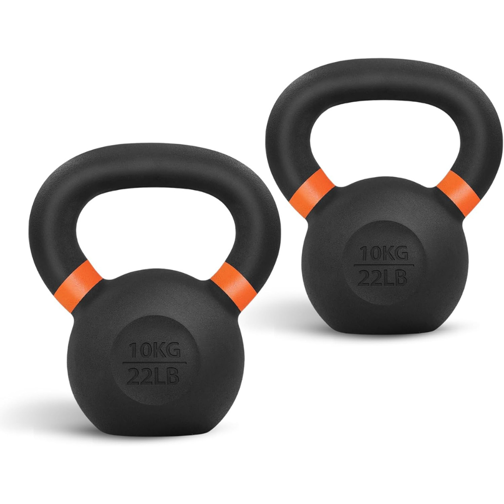 Cast Iron Kettlebell For Full Body Strength Training, Durable Home Gym Equipment | Temsk