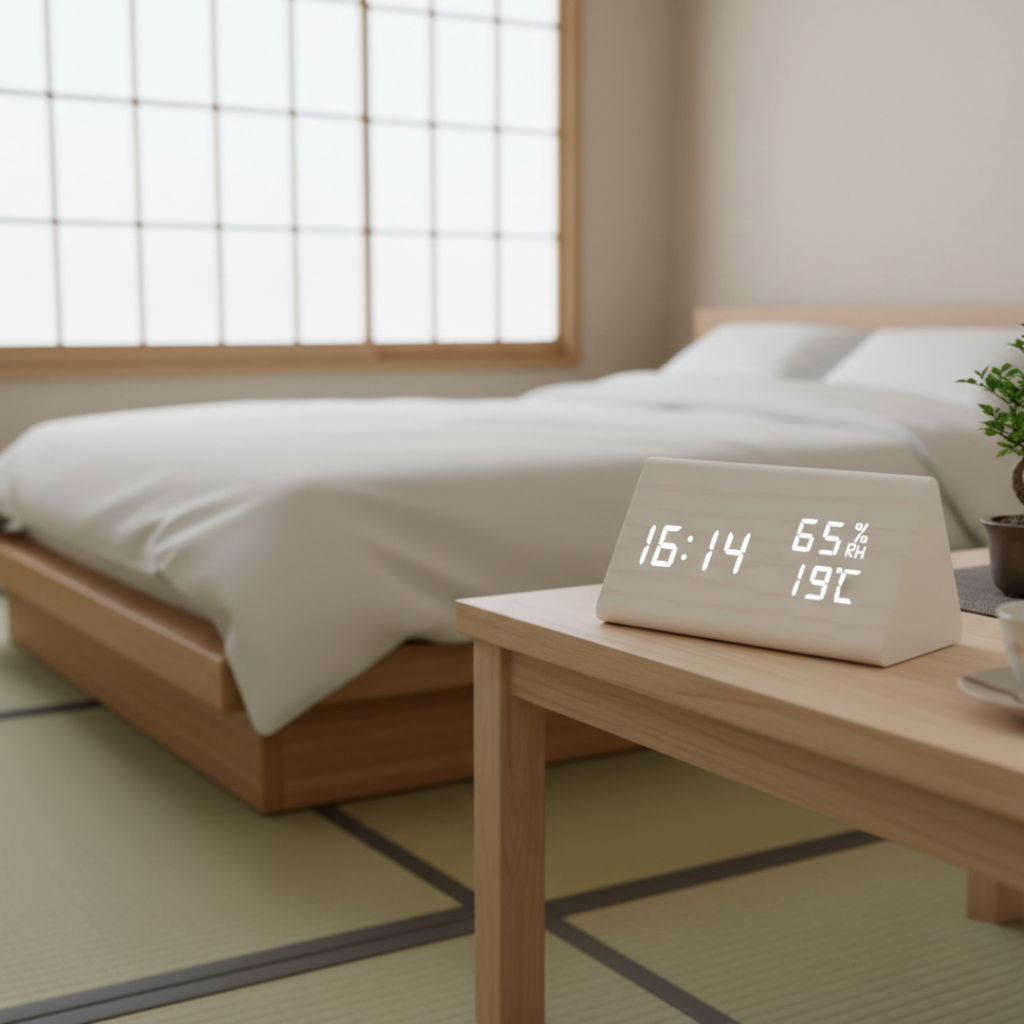 Digital Alarm Clock With LED Display For Home Or Office | Temsk