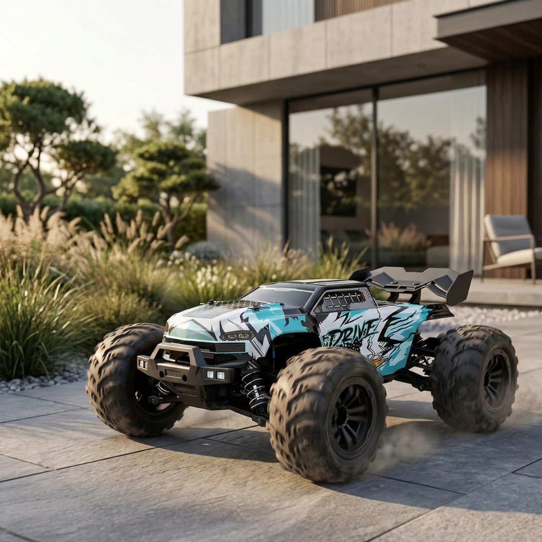 1:16 Scale 4WD RC Monster Truck 70 Kilometers Per Hour High Speed Off Road Crawler | Temsk