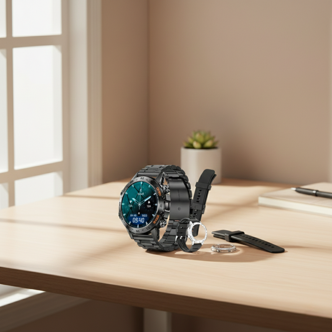 Waterproof Smartwatch With Bluetooth Calling For Everyday Durability | Temsk