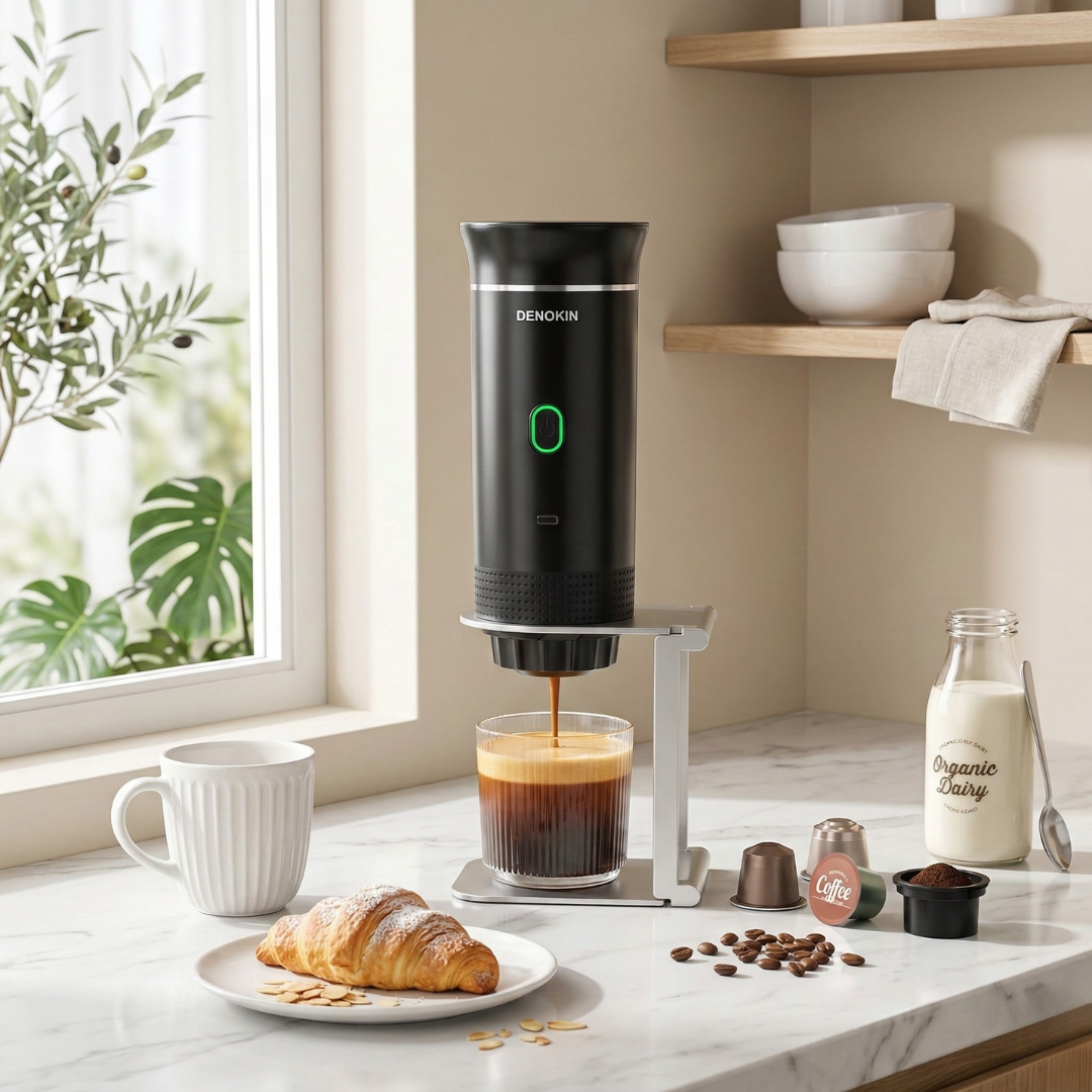 3 In 1 Portable Espresso Coffee Machine For Home And Travel | Temsk