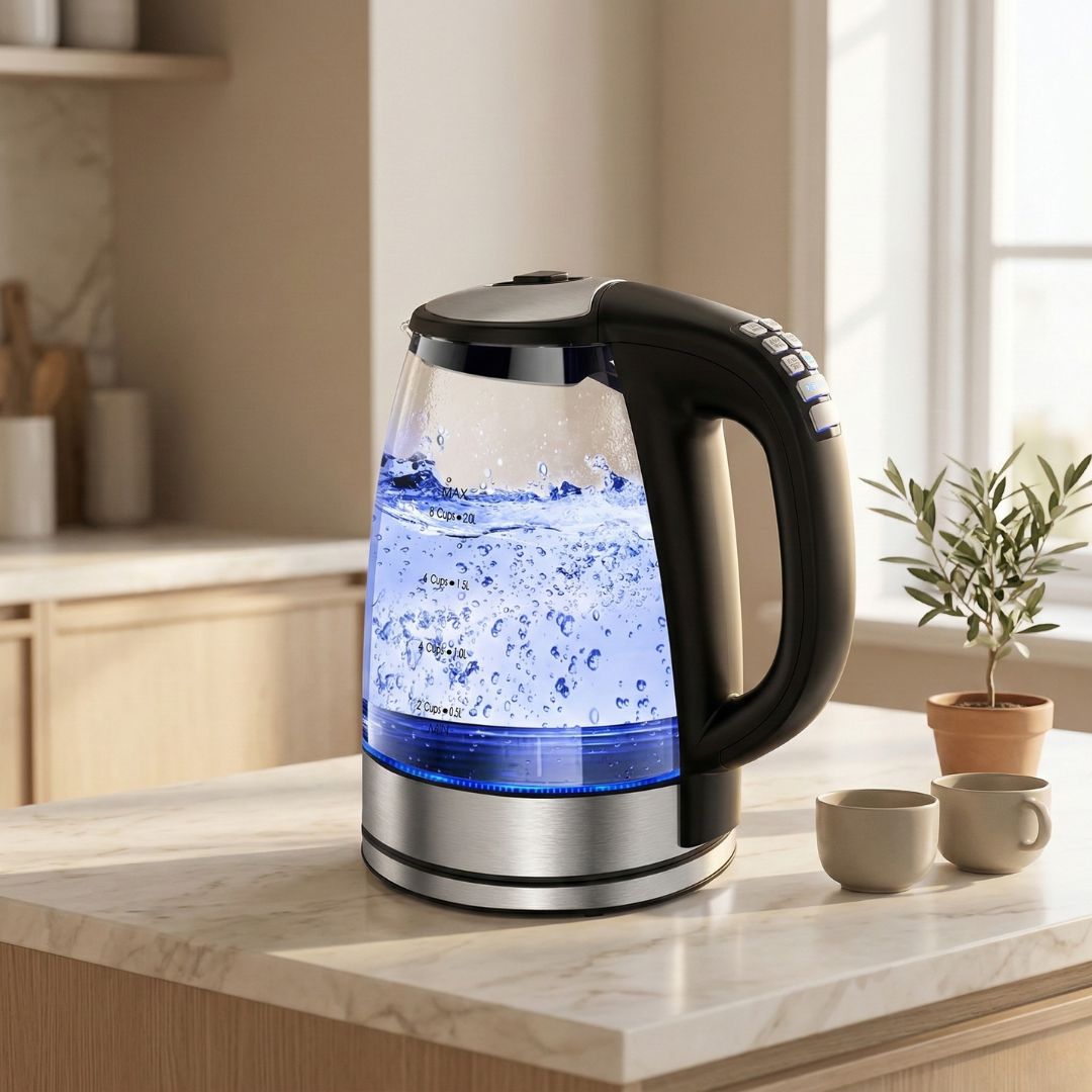 Electric Kettle With Temperature Control Large Capacity | Temsk