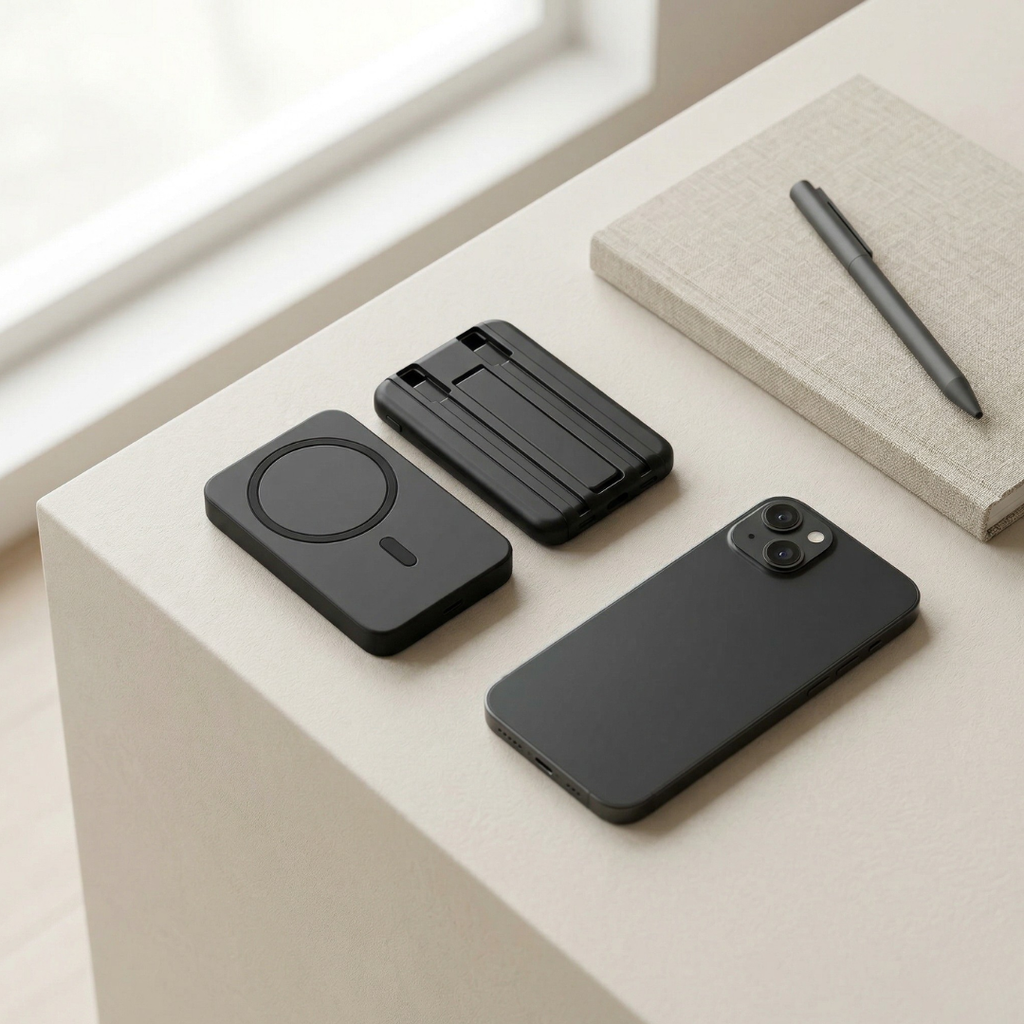 Magnetic Wireless Power Bank For Travel And Everyday Use | Temsk