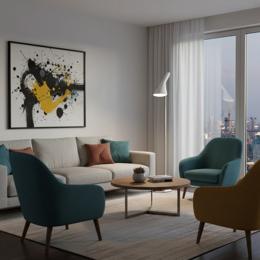 Nordic Minimalist Floor Lamp For Living Room And Bedroom | Temsk