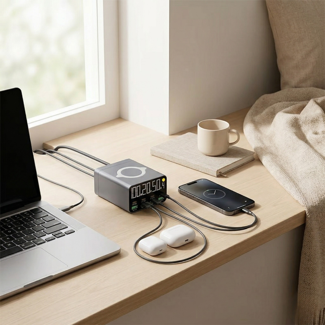 Nabíjecí stanice s více USB porty pro všechna vaše zařízení | Temsk