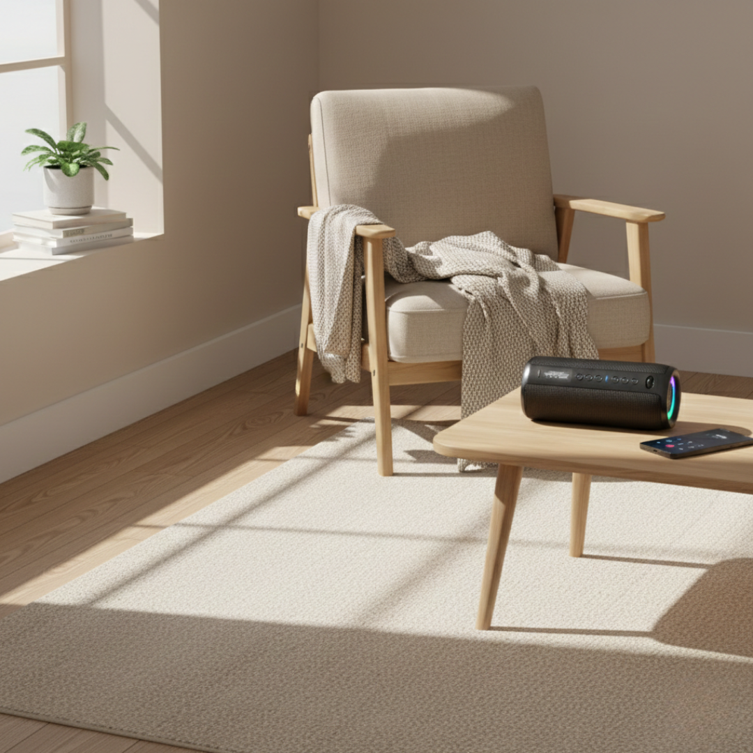 Mini Coluna Bluetooth Portátil para Audição Diária | Temsk