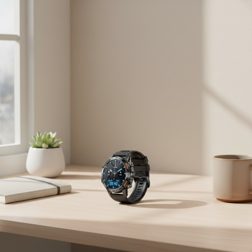 Waterproof Smartwatch With Bluetooth Calling For Everyday Durability | Temsk