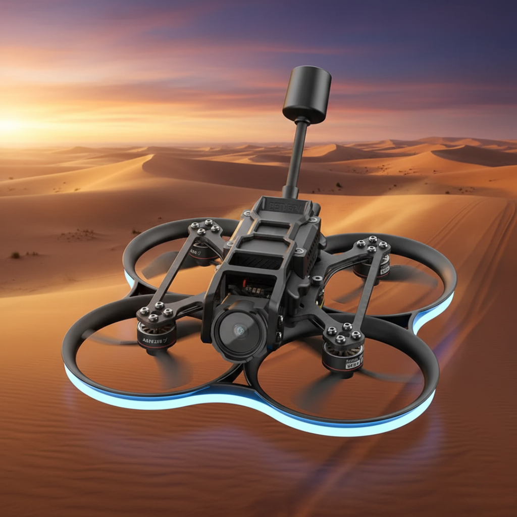 FPV børsteløs drone med RGB-lyssystem til quadcopter-entusiaster | Temsk