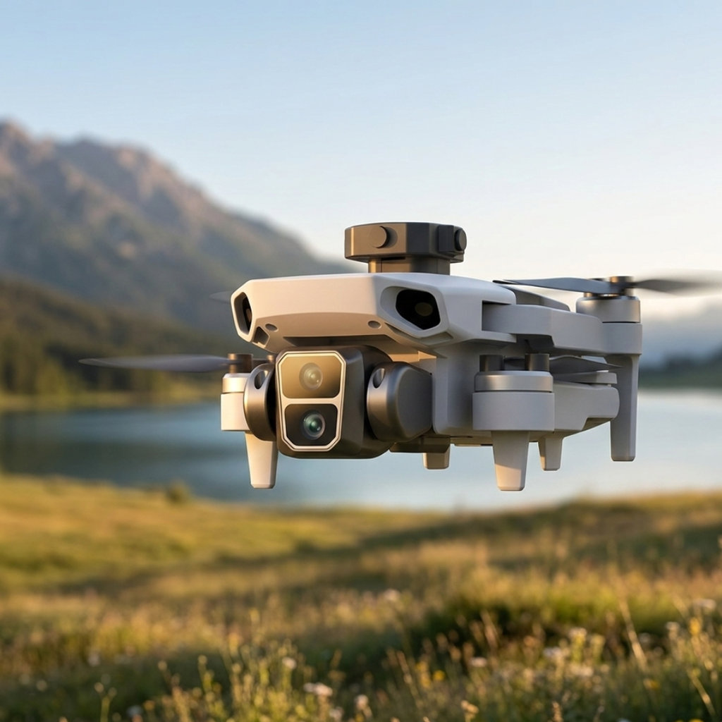 GPS dron s 4K kamerou a systémem vyhýbání se překážkám | Temsk